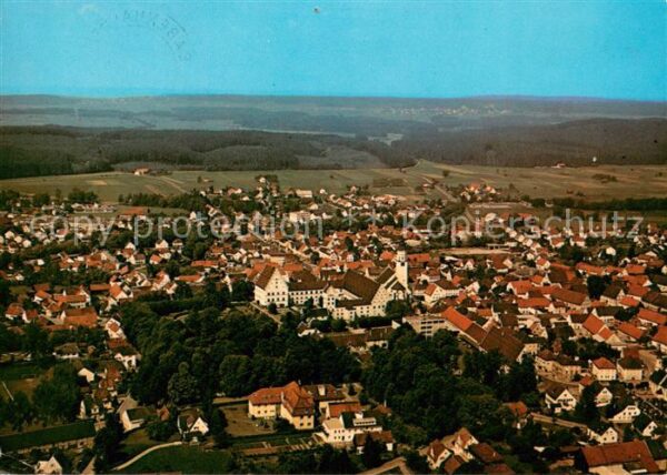 Babenhausen Schwaben Fuggermarkt Fliegeraufnahme