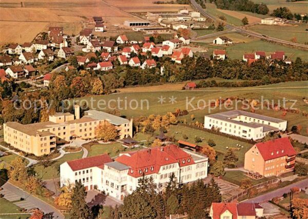 Himmelkron Haus der Einkehr Haus Gottestreue und Haus Elisabeth Fliegeraufnahme