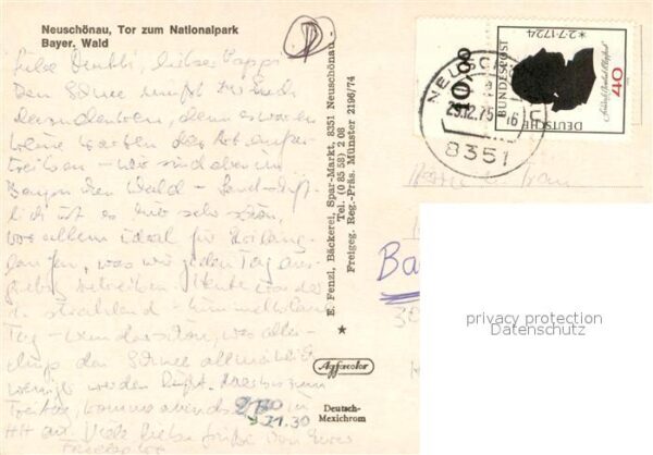 Neuschoenau Fliegeraufnahme – Bild 2