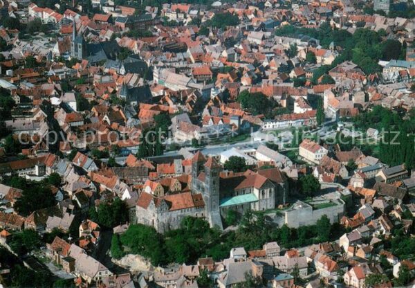 Quedlinburg Fliegeraufnahme