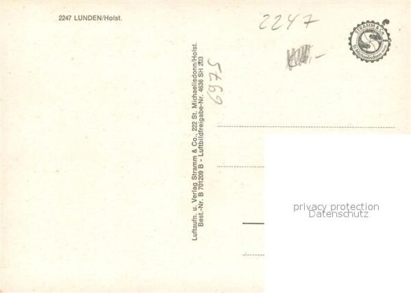 Lunden Holstein Fliegeraufnahme – Bild 2