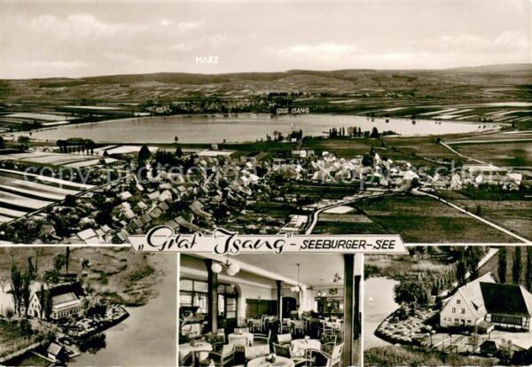 Duderstadt Graf Isang Seeburger See Fliegeraufnahmen Gastraum