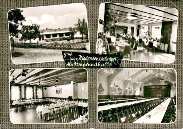 Niederdresselndorf Hickengrundhalle Gast und Veranstaltungsraeume