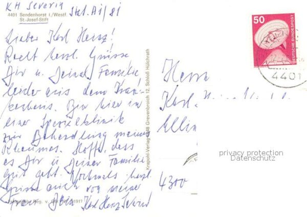 Sendenhorst St Josef Stift Fliegeraufnahme – Bild 2
