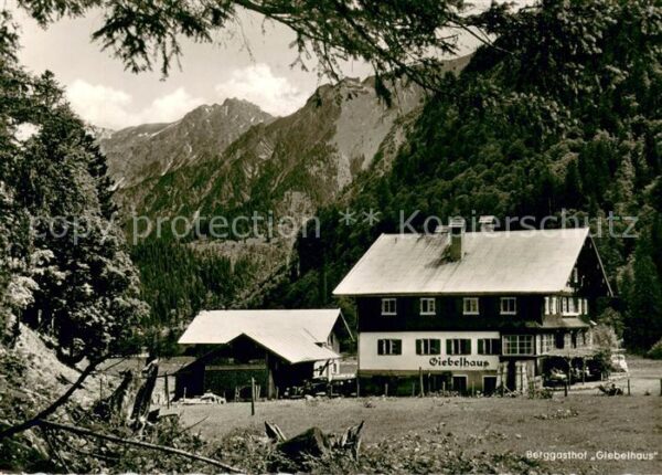 Hindelang Berggasthof Giebelhaus