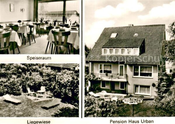 Bad Salzuflen Pension Haus Urban Speisesaal Liegewiese