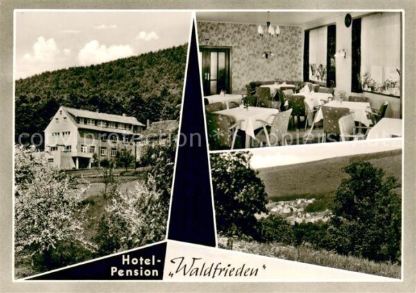 Glashuette Schieder Hotel Pension Waldfrieden Gaststube