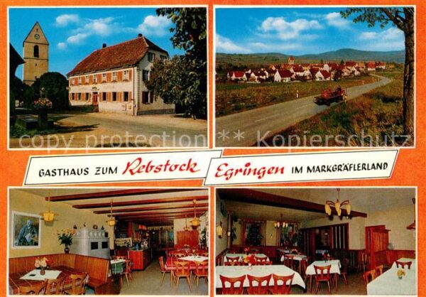 Egringen Gasthaus zum Rebstock Panorama Gastraeume