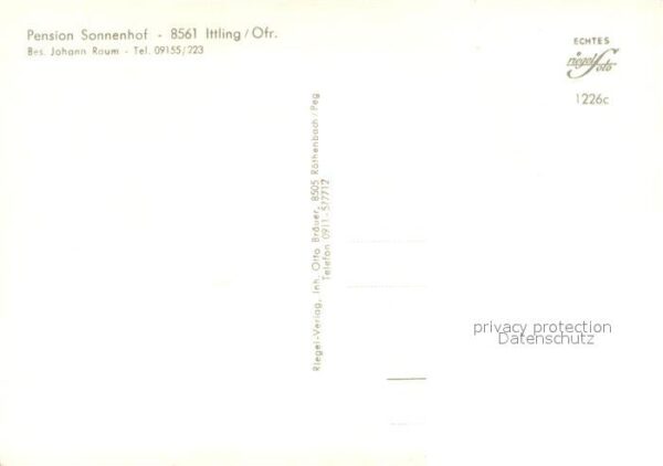 Ittling Simmelsdorf Pension Sonnenhof – Bild 2