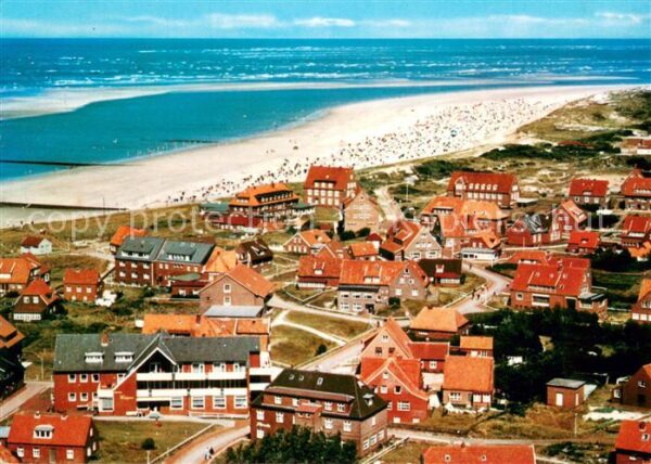 Baltrum Nordseebad Fliegeraufnahme