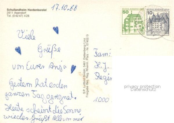 Asendorf Diepholz Schullandheim Hardenbostel Fliegeraufnahme – Bild 2
