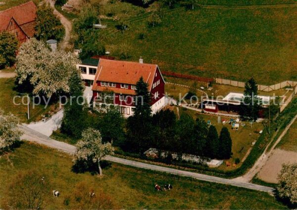 Waldmannshofen Eschach Kurheim Haus Hubertus Fliegeraufnahme
