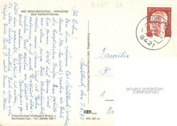 Muehlbach Oberpfalz Fliegeraufnahme im Altmuehltal – Bild 2