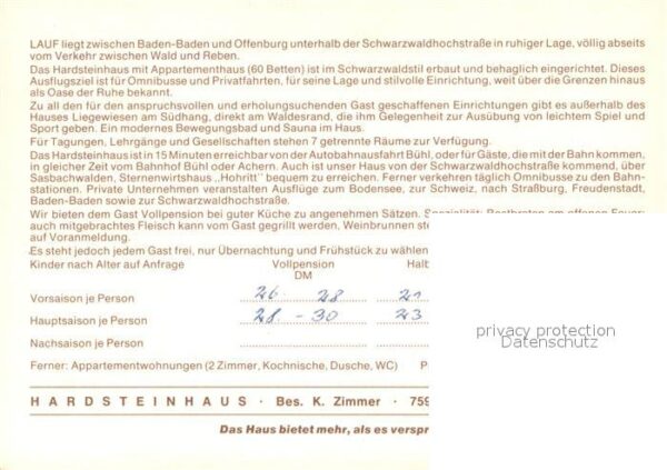 Lauf Baden Hardsteinhaus mit Appartementhaus Fliegeraufnahme – Bild 2