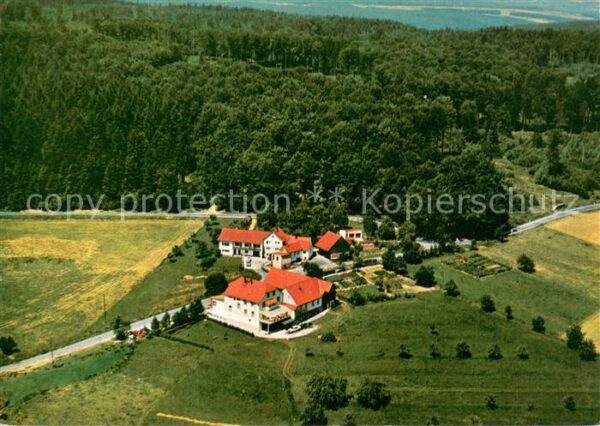 Bremhof Odenwald Gasthaus und Pension Stier Fliegeraufnahme