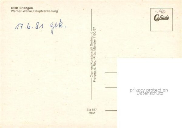 Erlangen Fliegeraufnahme mit Werner Werke – Bild 2