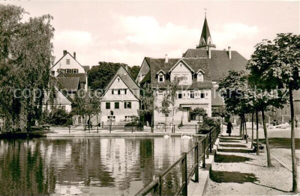 Welzheim Partie am Teich