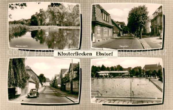 Klosterflecken Ebstorf Muehlenteich Hauptstrasse Schwimmbad