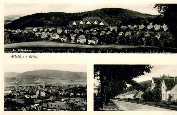 Alfeld Leine Am Rotenkamp Panorama Goettinger Strasse