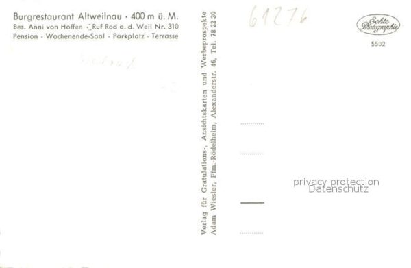 Altweilnau Gaststube – Bild 2