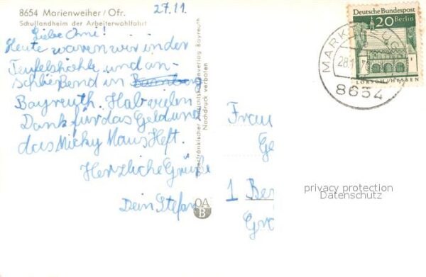 Marienweiher Schullandheim der Arbeiterwohlfahrt – Bild 2