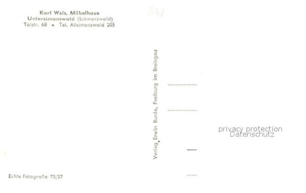 Untersimonswald Karl Weiss Moebelhaus – Bild 2