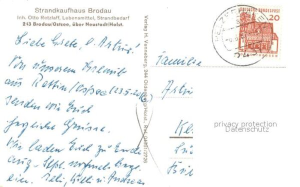 Brodau Ostholst Strandkaufhaus Brodau Strandpartien Bungalows – Bild 2