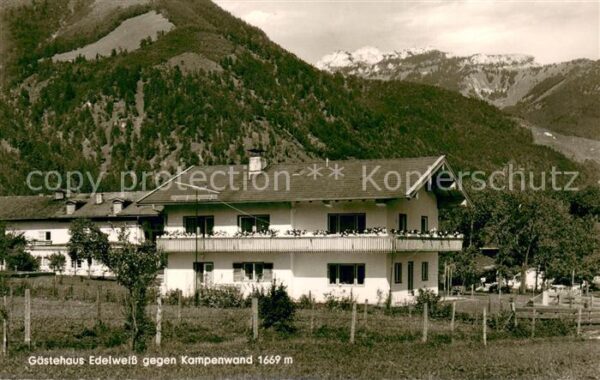 Ettenhausen Schleching Alpenhotel Pension Edelweiss
