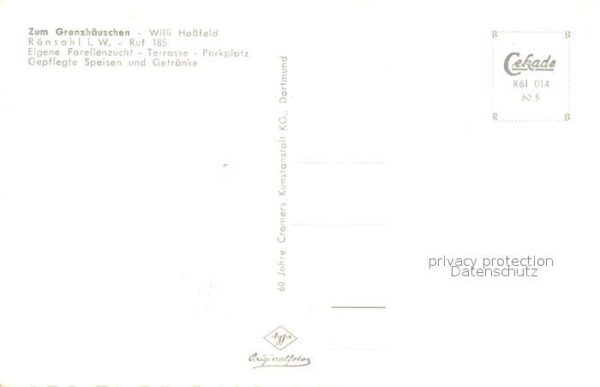 Roensahl Zum Grenzhaeuschen – Bild 2