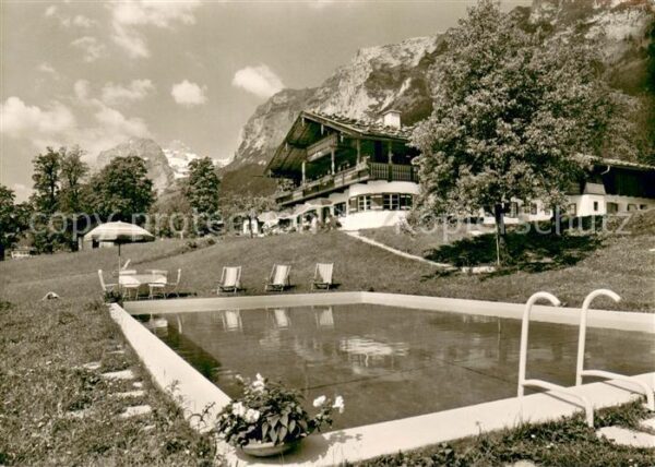 Hintersee Berchtesgaden Haus Zulehen Pool