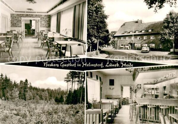 Helmstorf Harburg Beckers Gasthof Helmstorf Gaststube Bar Panorama