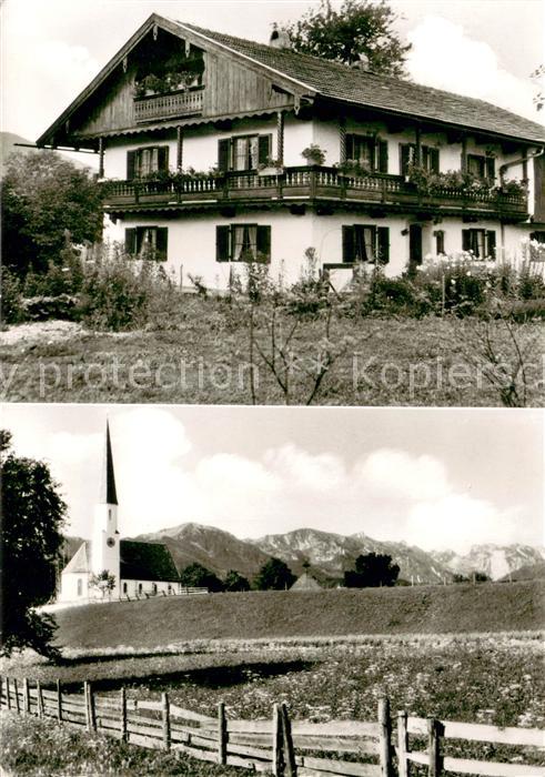 Arzbach Bad Toelz Ferien Landhaus im Isartal Kirche