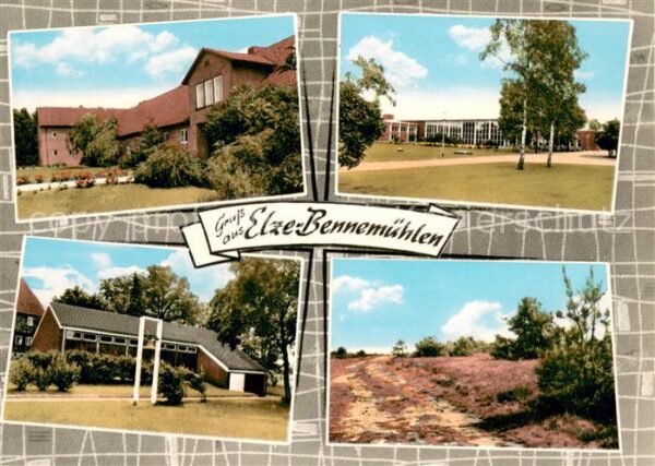 Bennemuehlen Teilansichten Heidelandschaft