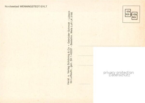 Wenningstedt Sylt Fliegeraufnahme – Bild 2