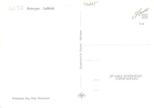 Ratingen Fliegeraufnahme – Bild 2