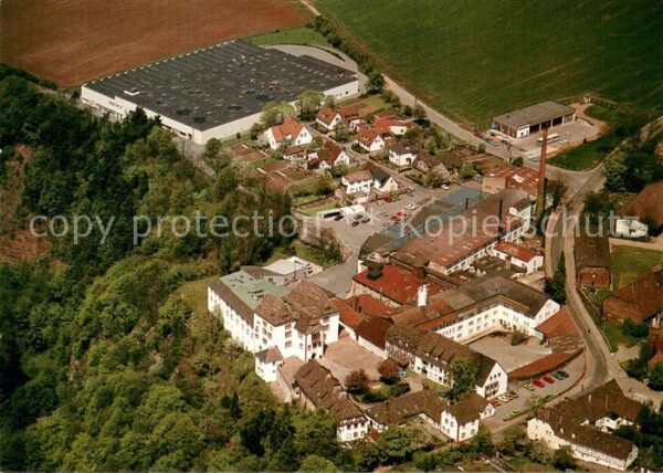 Fuerstenberg Weser Schloss Fuerstenberg mit Werksanlagen der Porzellanmanufaktur