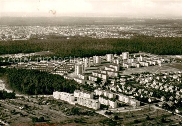 Sprendlingen-Dreieich Wohnstadt Hirschsprung Fliegeraufnahme