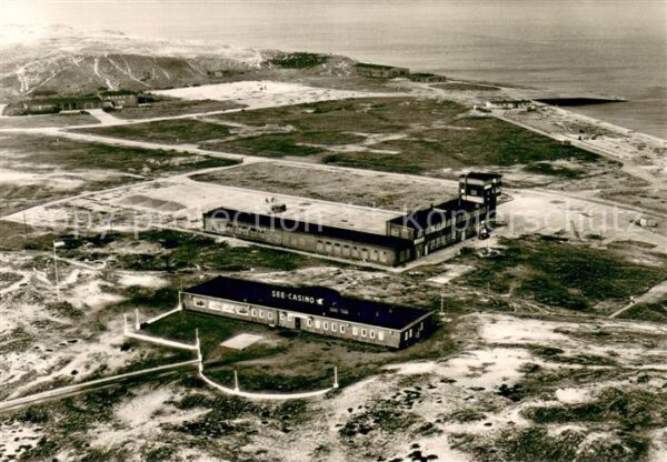 Hoernum Sylt Fliegeraufnahme mit See Casino