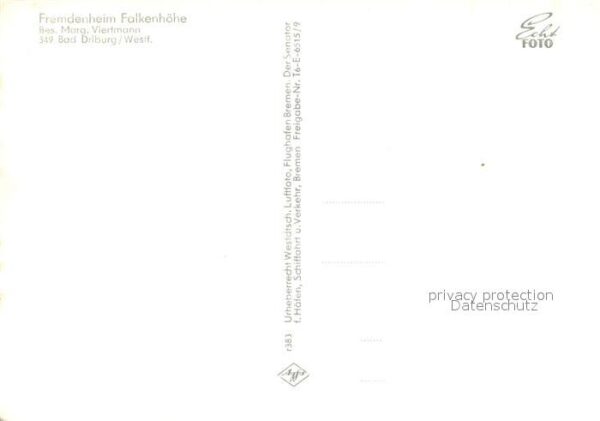 Bad Driburg Fremdenheim Falkenhoehe Fliegeraufnahme – Bild 2