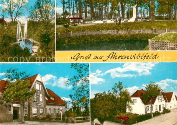 Ahrenvioel Brunnen Park Gasthaus Felsenburg