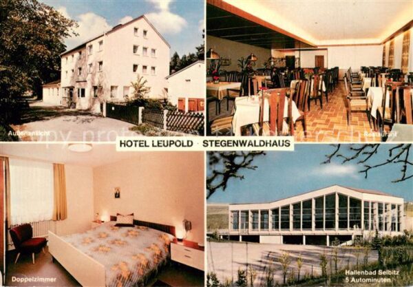 Koeditz Oberfranken Hotel Leupold Stegenwaldhaus Restaurant Doppelzimmer Hallenb