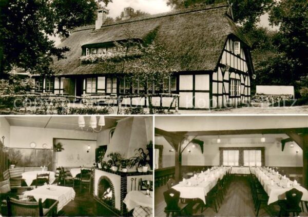 Appel Gasthaus Zum Hanskroeger Gaststube Speiseraum