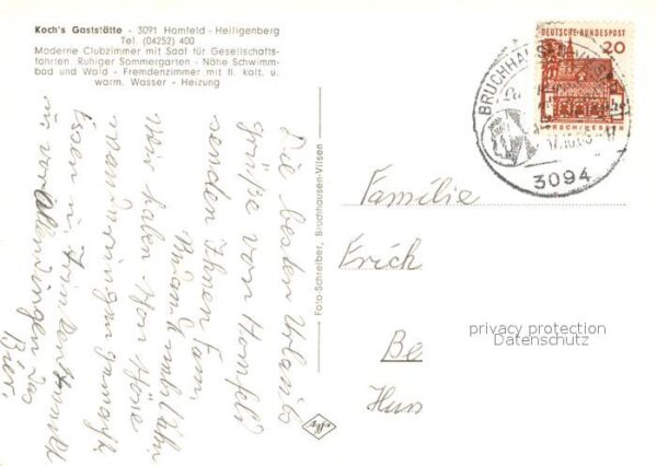 Heiligenberg Homfeld Kochs Gaststaette Terrasse – Bild 2