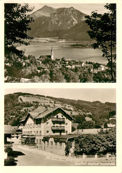 Schliersee Seepanorama Gasthof Seerose
