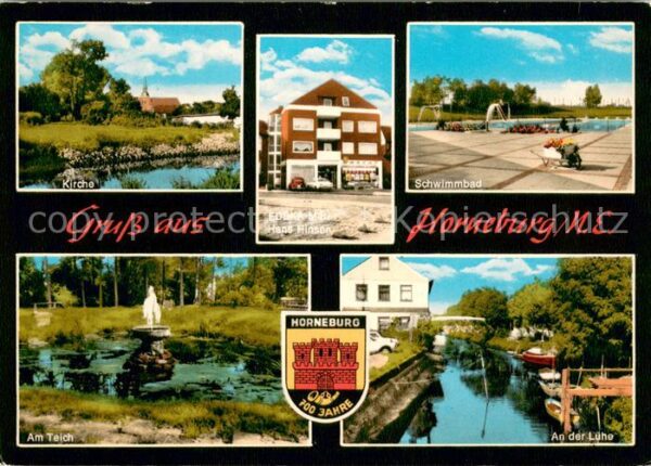 Horneburg Niederelbe Kirche Edeka Markt Schwimmbad Am Teich An der Luhe