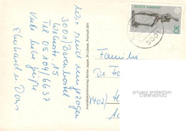 Berenbostel Trinkhalle Meyer Seepartie Hochhaus Schule Schwimmbad – Bild 2