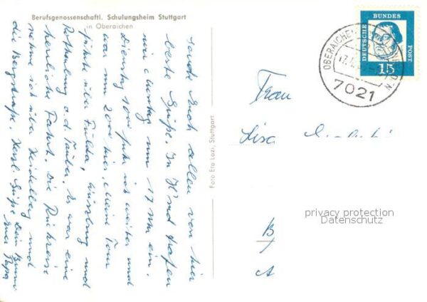 Oberaichen Berufsgenossenschaftl Schulungsheim Stuttgart – Bild 2