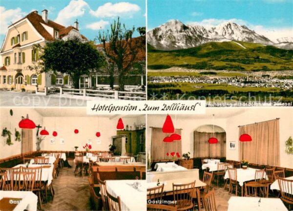 Freilassing Hotel Pension Zum Zollhaeusl Gastraeume Freilassing mit Staufen und