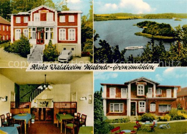 Malente-Gremsmuehlen Haus Waldheim Kurpark und Kurmittelhaus