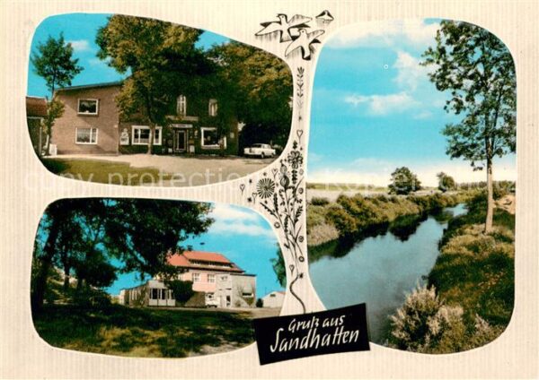 Sandhatten Gastwirtschaft Hermann Schwepe Kanal